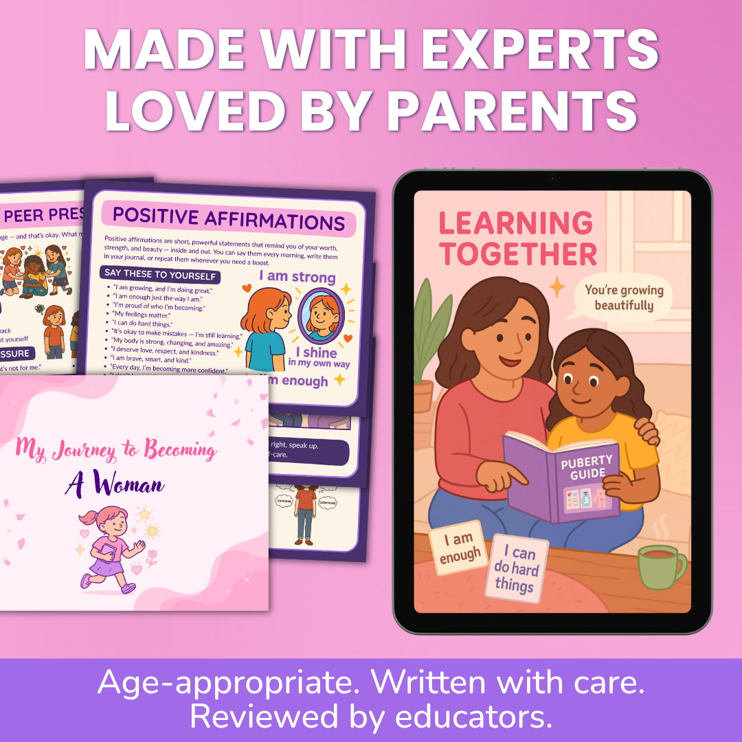 Girls Puberty #1  Guide Helping Your Kids