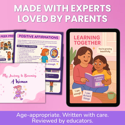 Girls Puberty #1  Guide Helping Your Kids